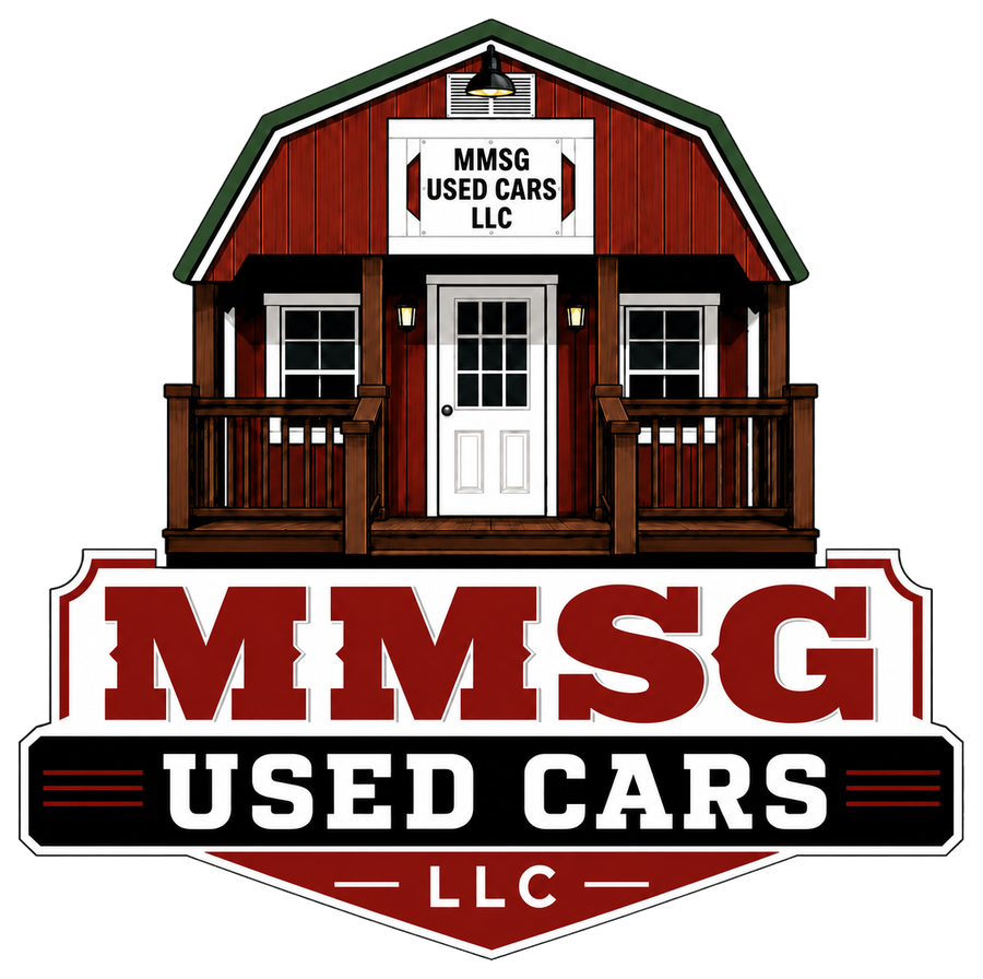 MMSG Used Cars LLC cabin logo